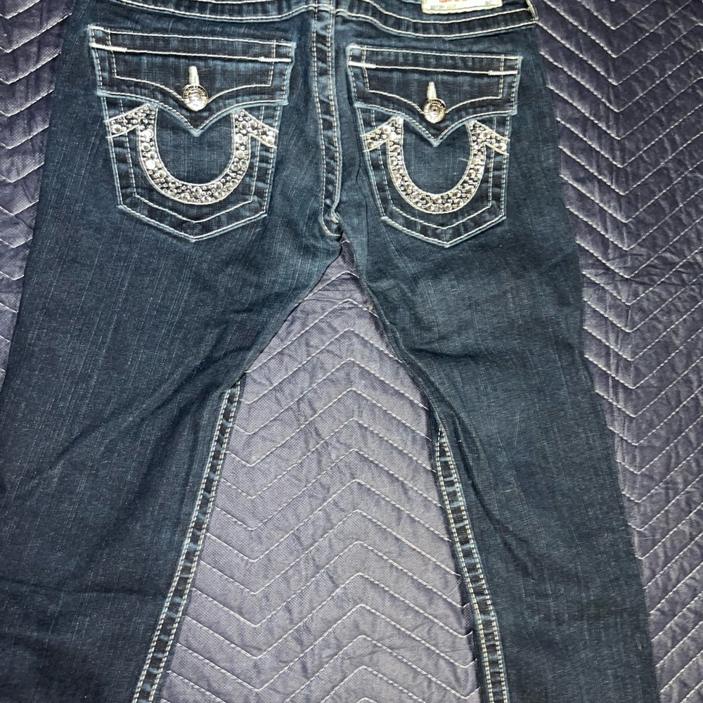 True Religion bling skinny jeans size 27